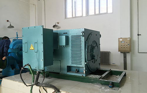 邛崃某水电站工程主水泵使用我公司高压电机